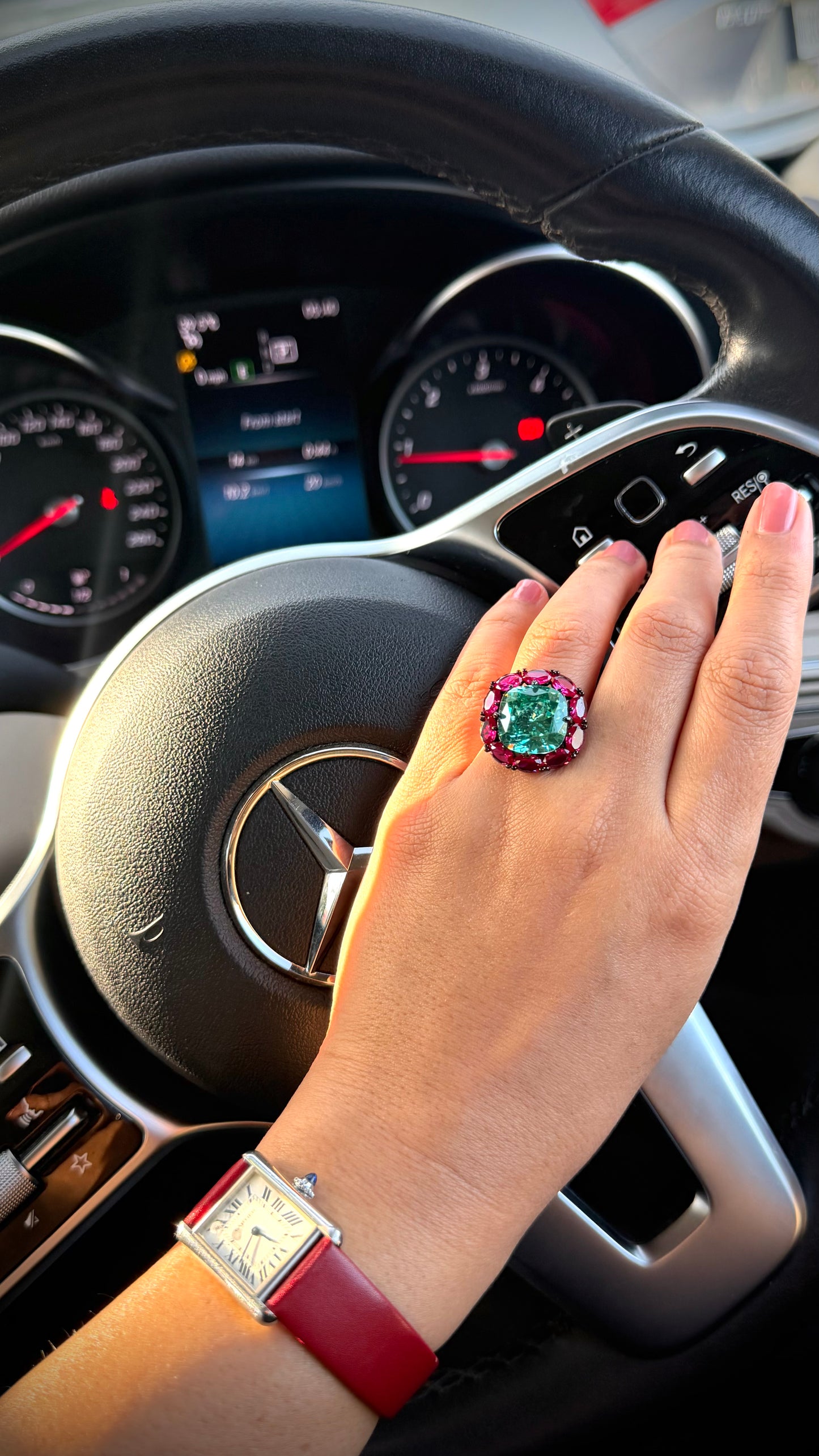 Aurora created Pariba & Ruby Adjustable Speciality Ring