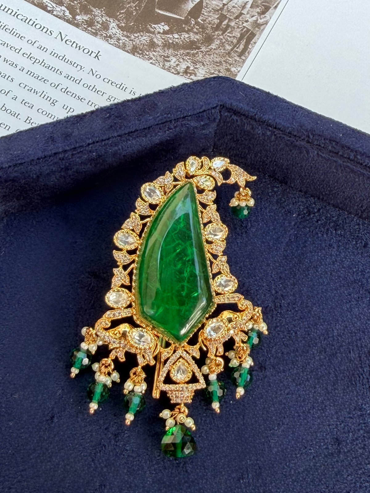 Suryaveer Regal Polki Kalgi