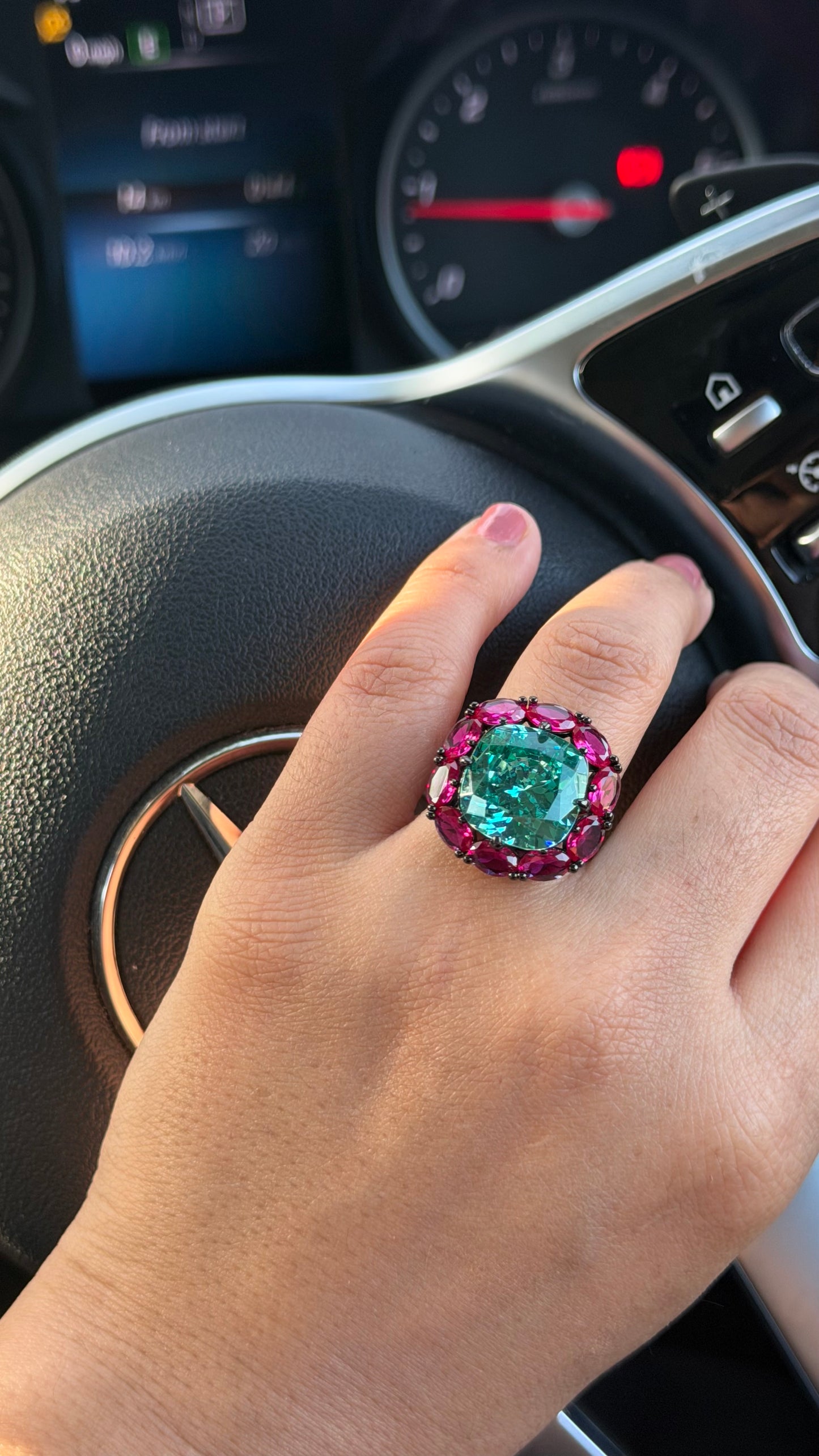 Aurora created Pariba & Ruby Adjustable Speciality Ring