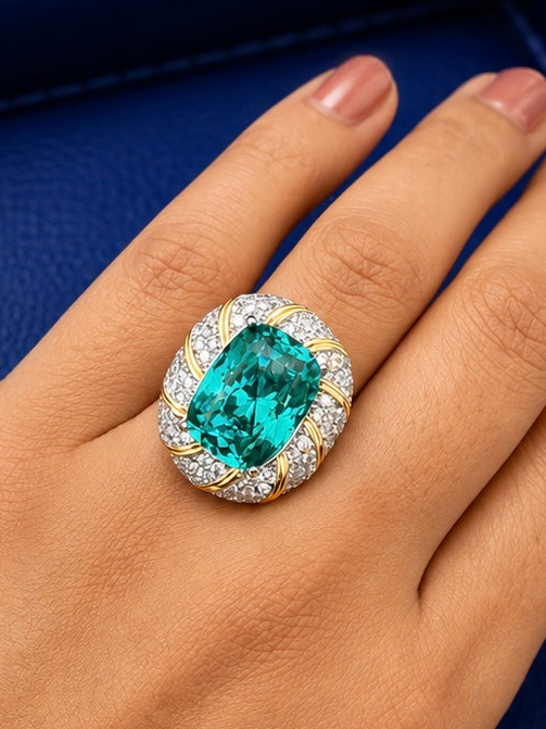 Gaia Pariba Diamond Ring