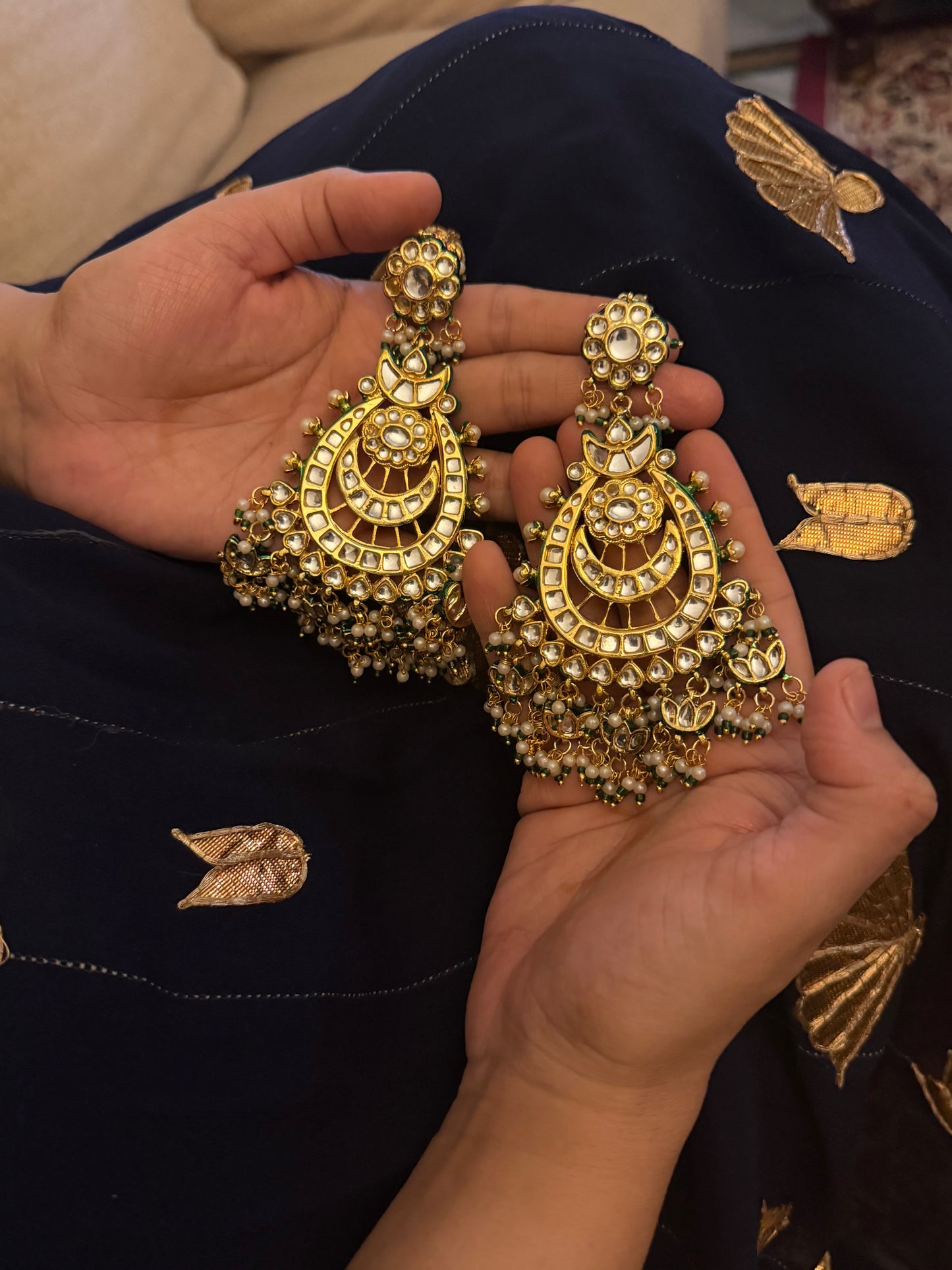 Alankrita Kundan Earrings