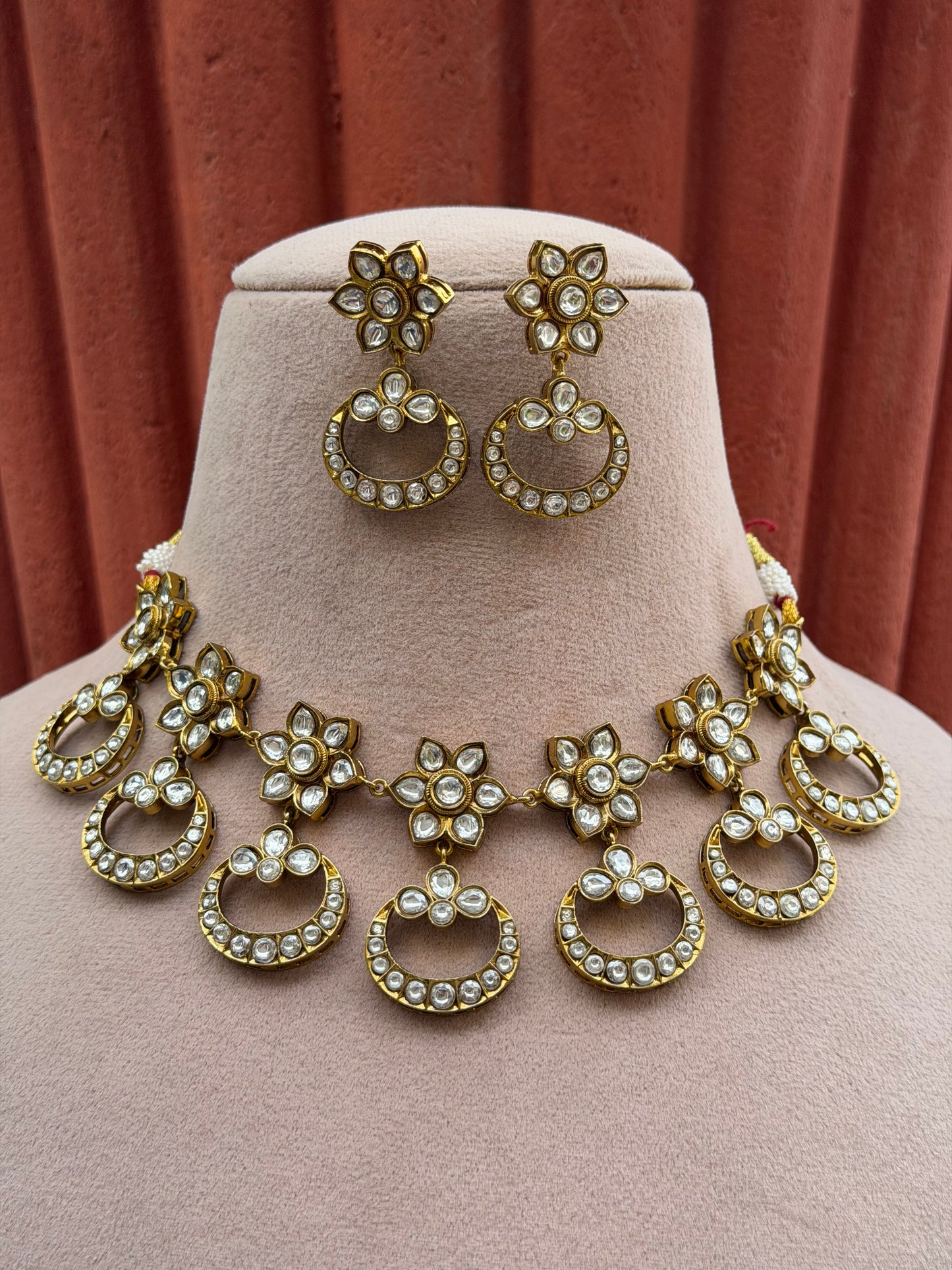 Umang Polki Necklace Set