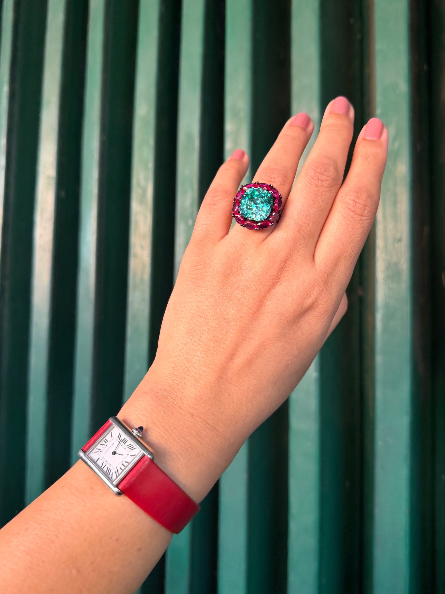 Aurora created Pariba & Ruby Adjustable Speciality Ring