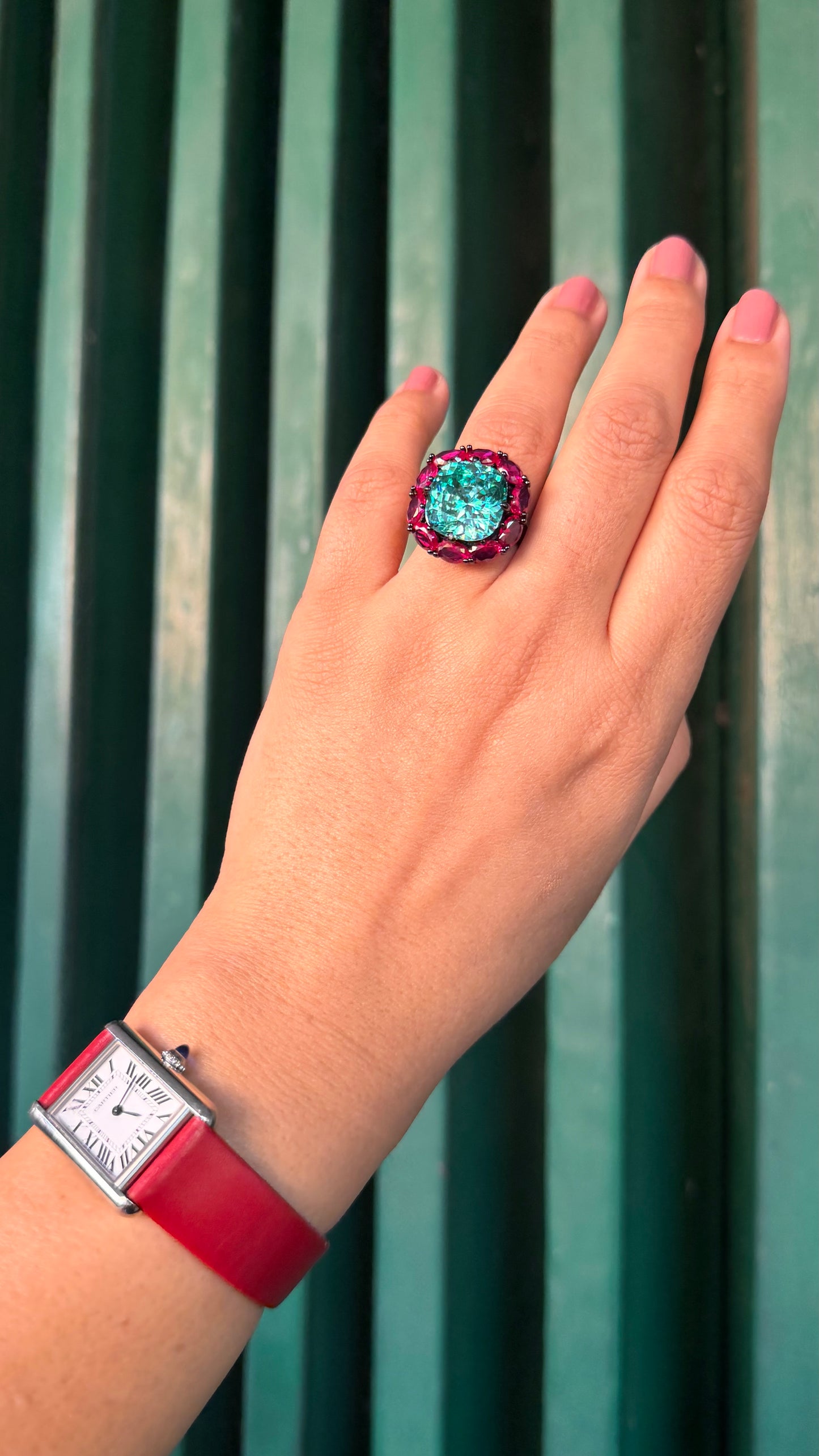 Aurora created Pariba & Ruby Adjustable Speciality Ring