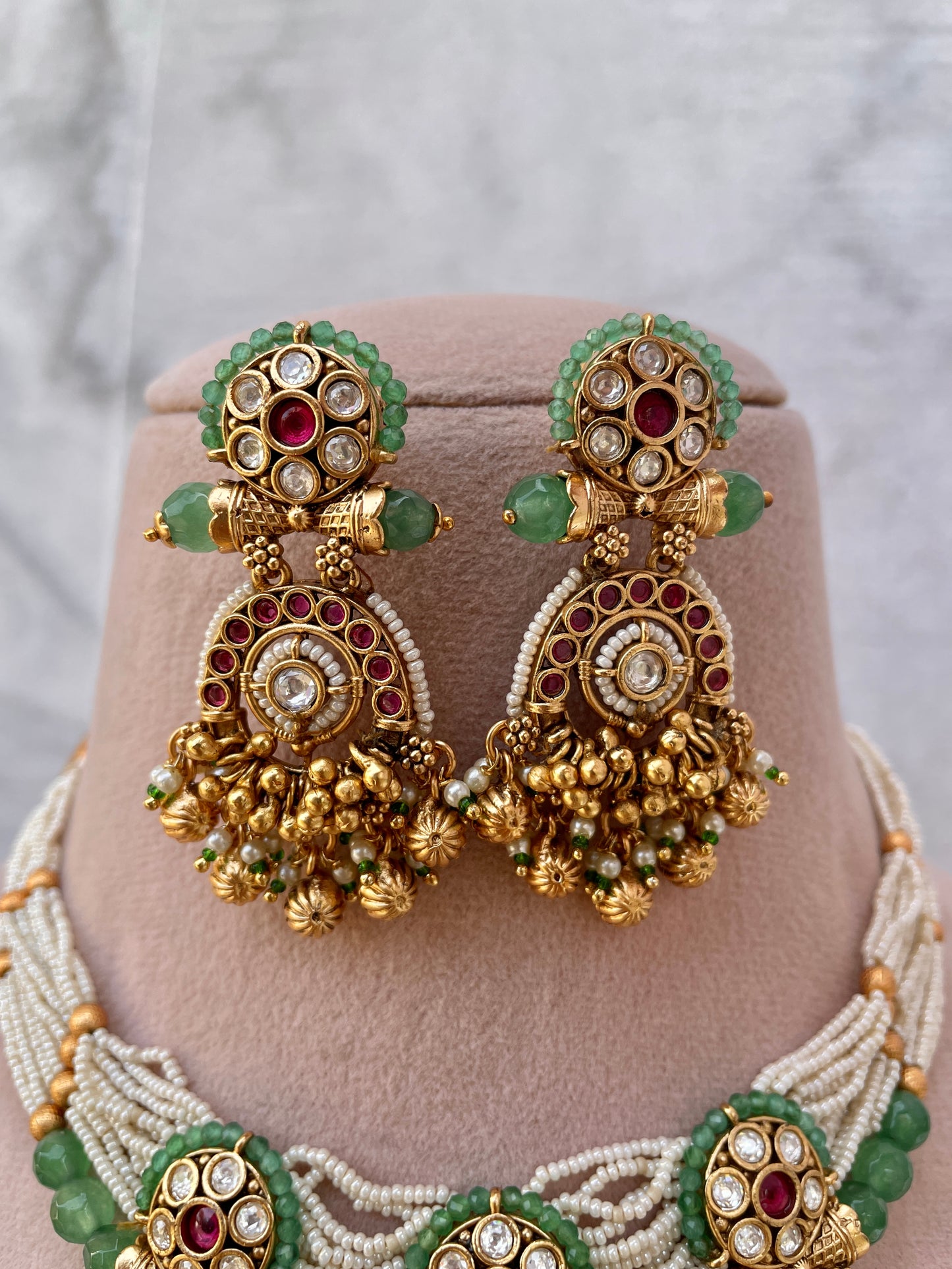 Agrima Antique Necklace Set