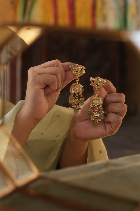 Divya Kundan Earrings
