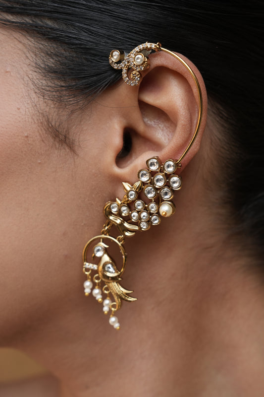 Lalita Polki Ear Cuffs