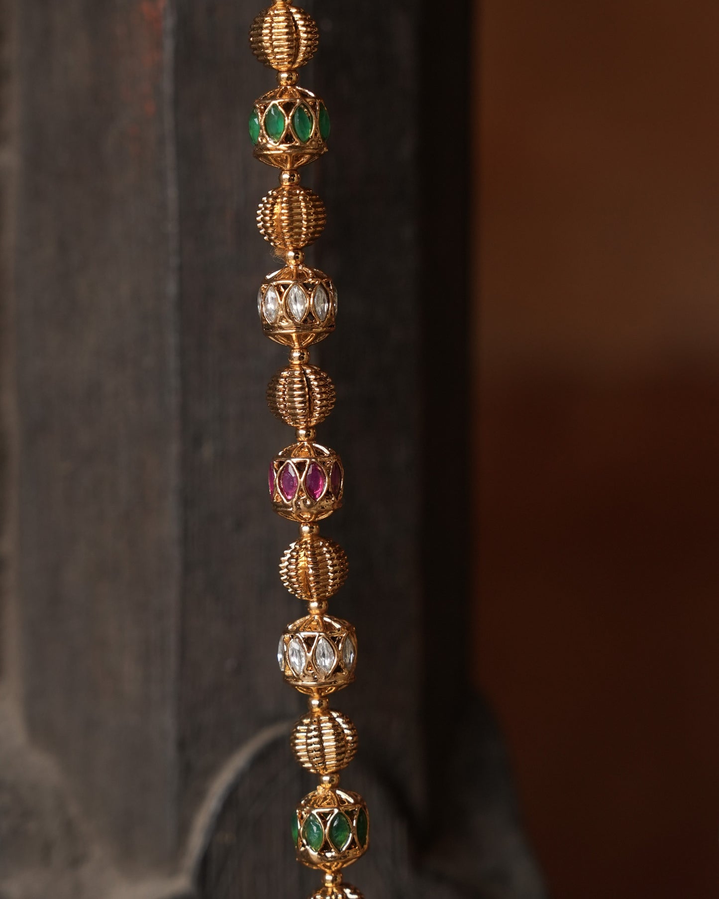 Nilima Multicolour Chain Necklace Set
