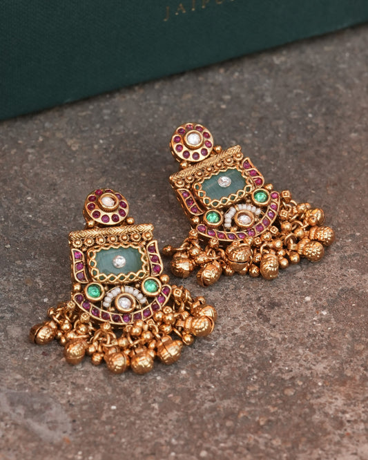 Nivara Ghungroo Earrings