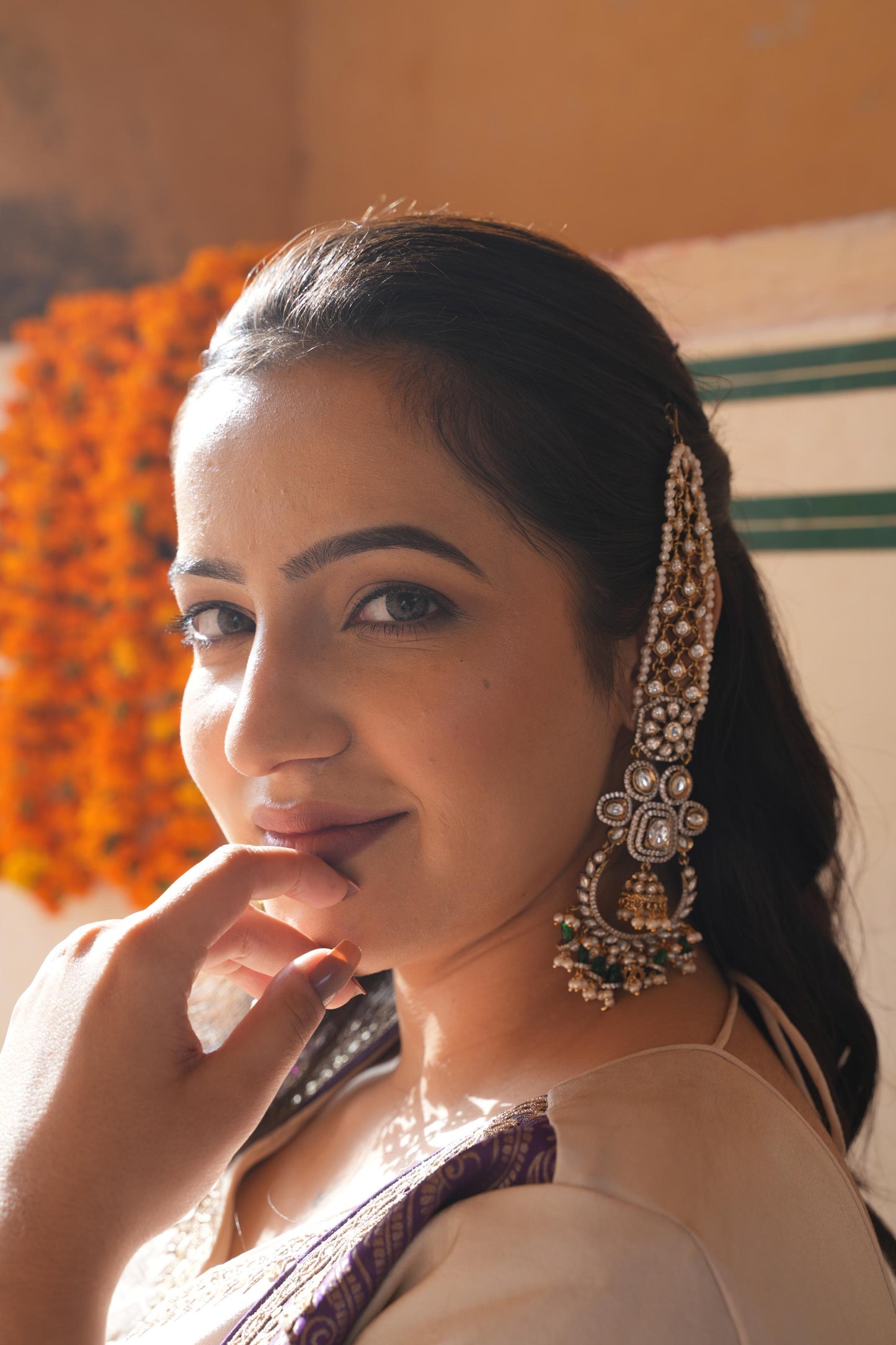 Shiraz Sahara Chaandbali Earrings