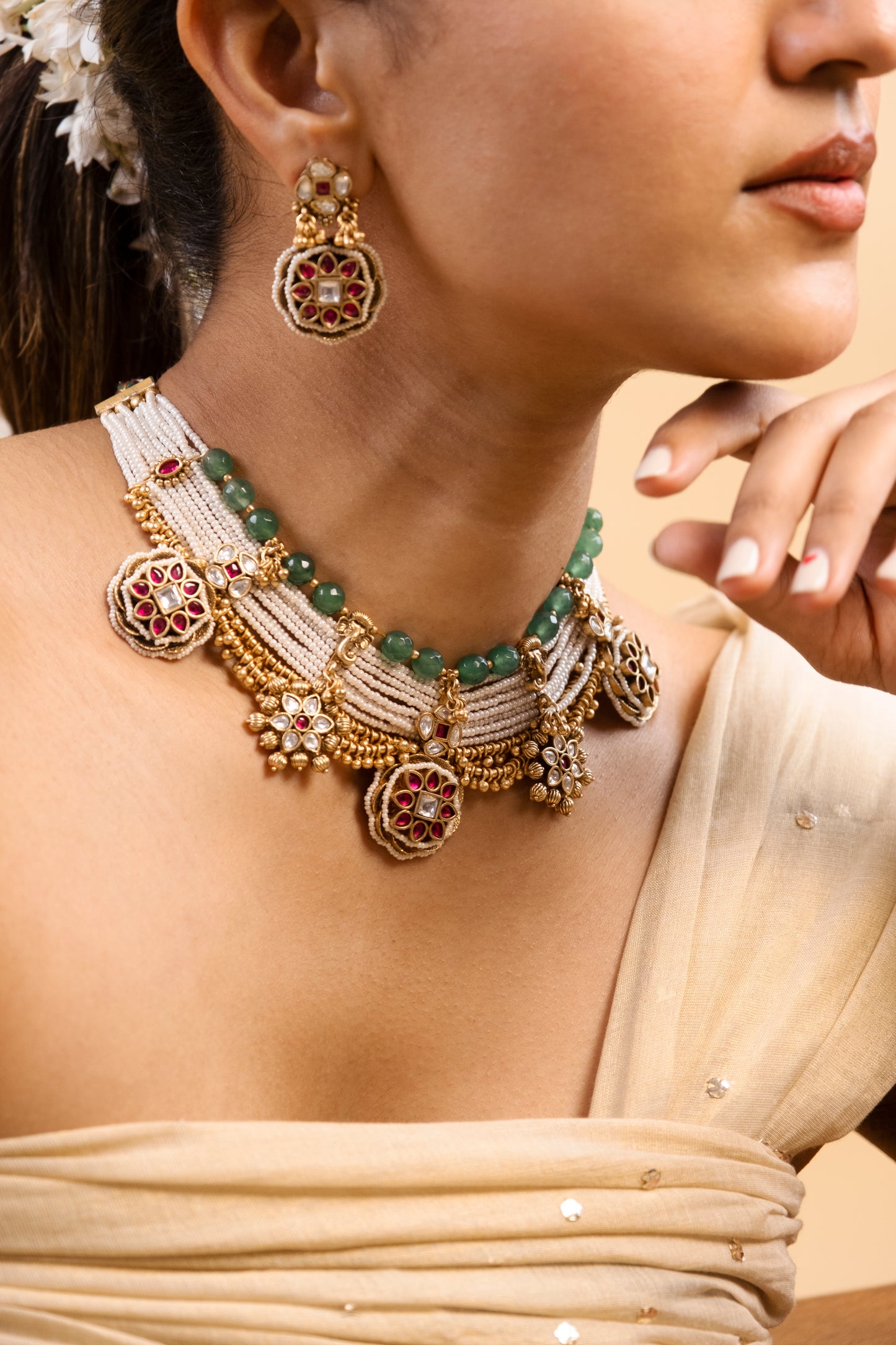 Sanja Antique Necklace Set