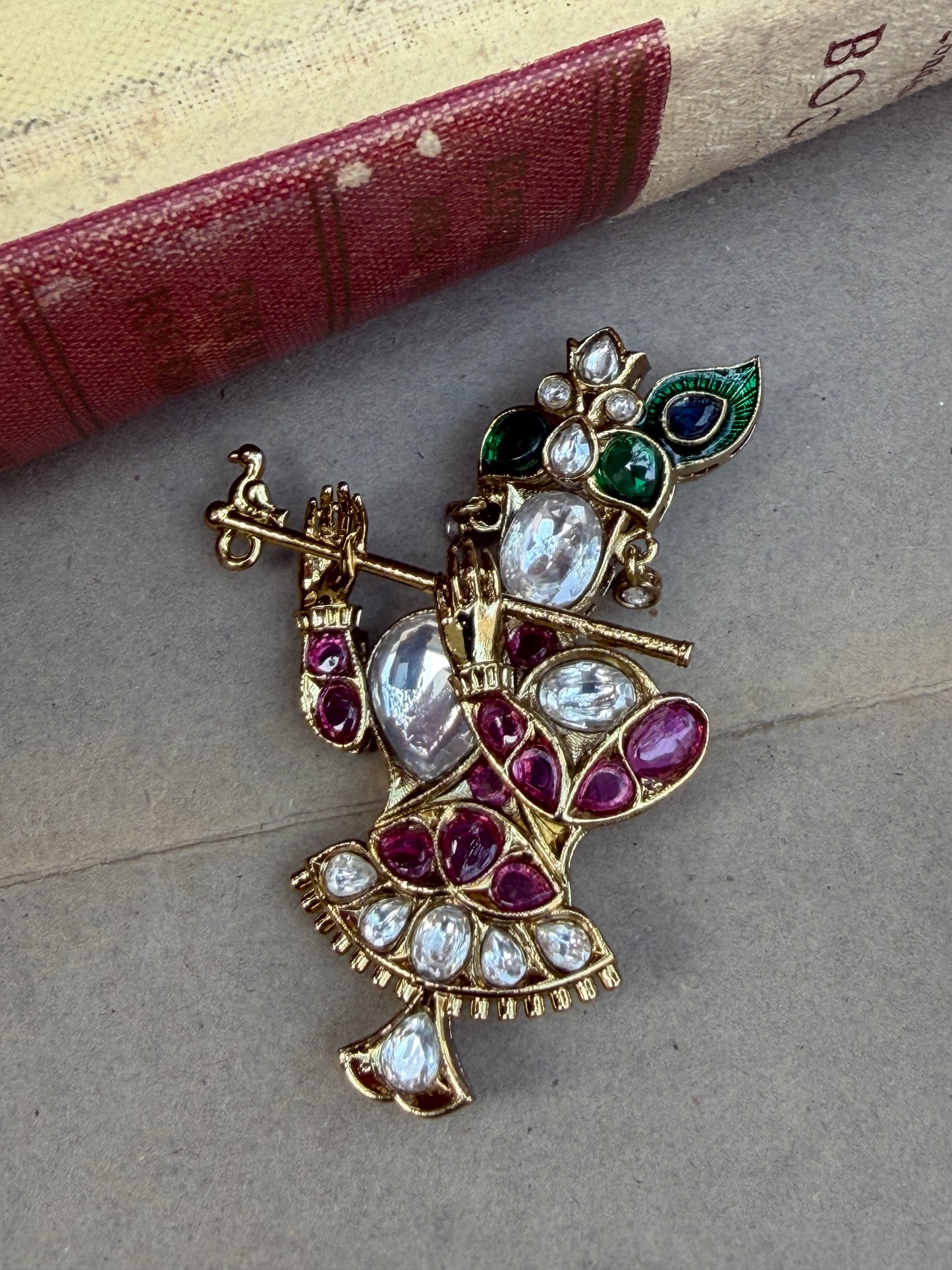 Kanha Ji Brooch - Multi