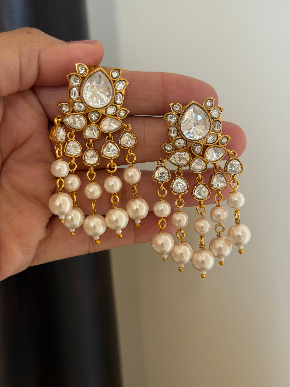 Mahira Kundan Polki Earrings