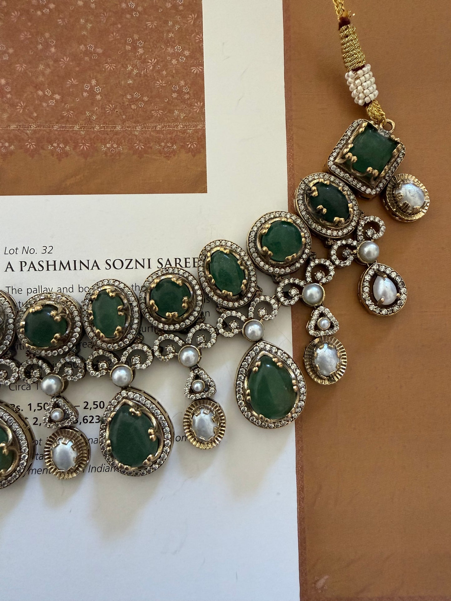 Narmada Onyx Necklace Set