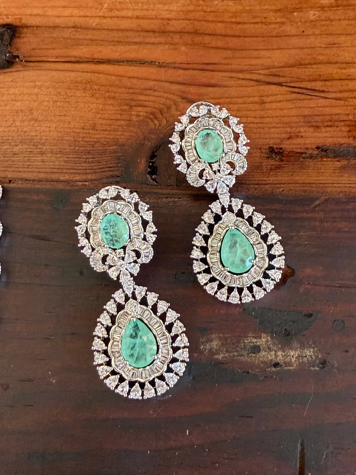 Lavanya Zircon Necklace Set