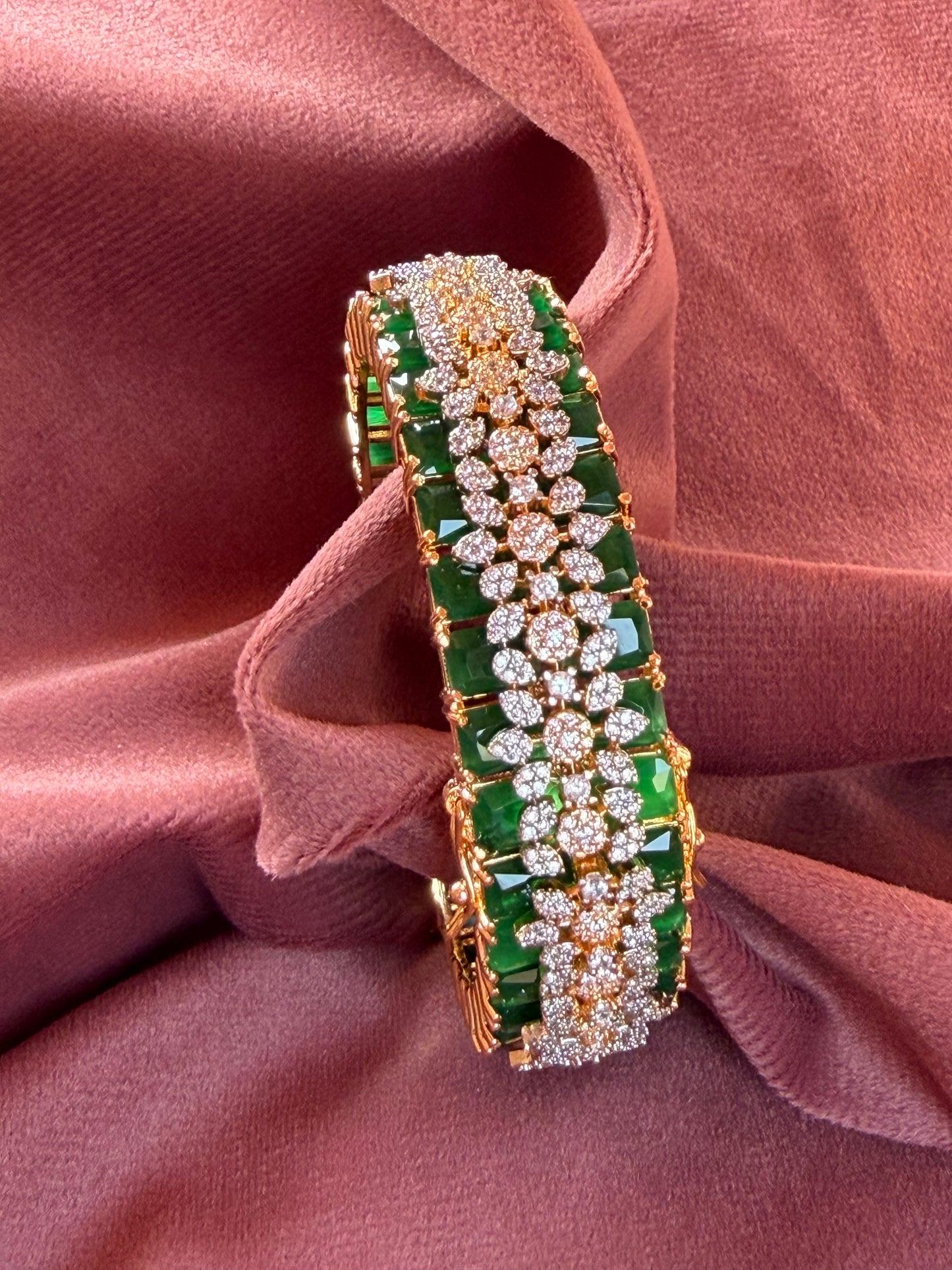 Green Melody Bangle