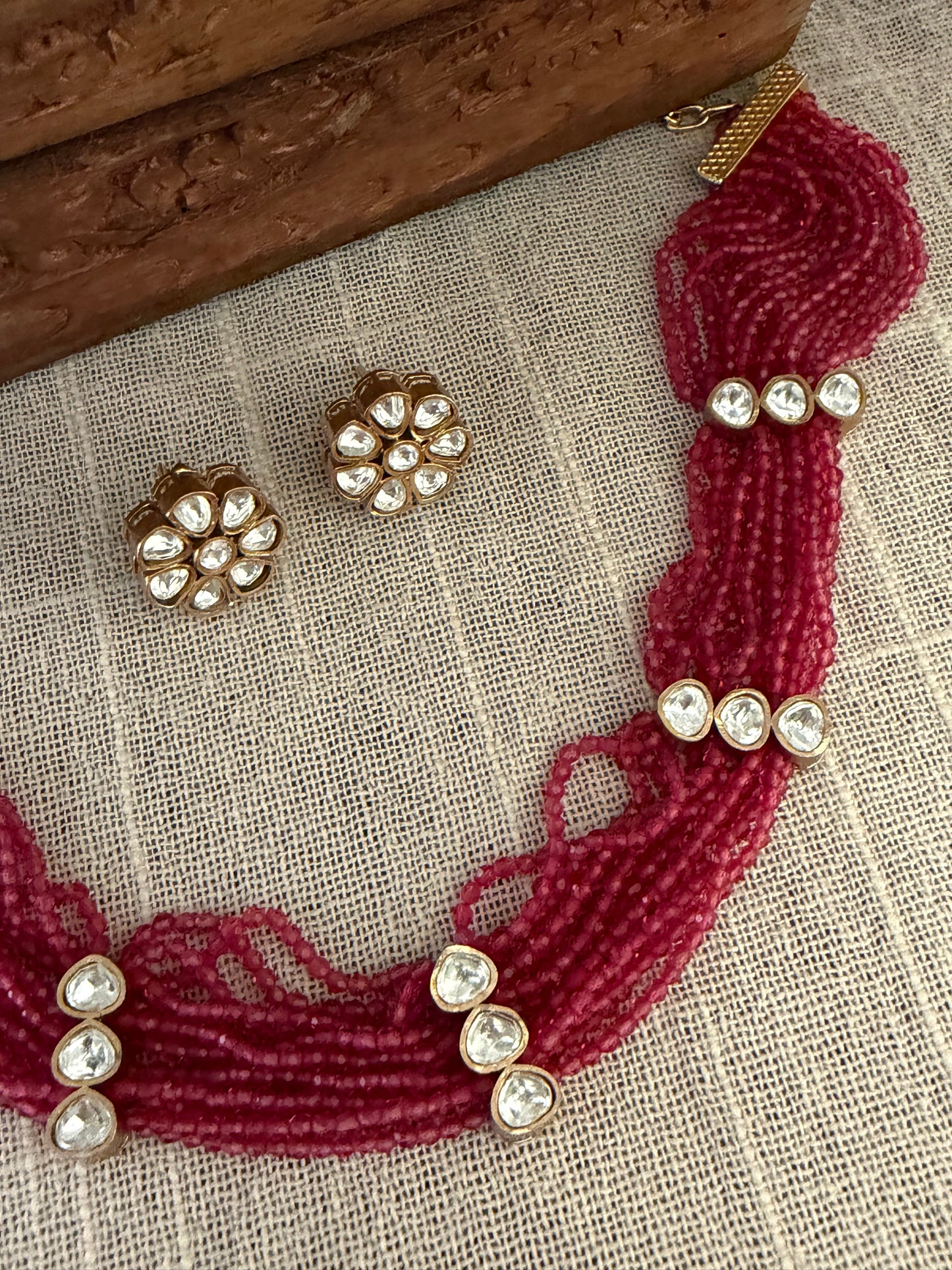 Amani Ruby Choker Necklace