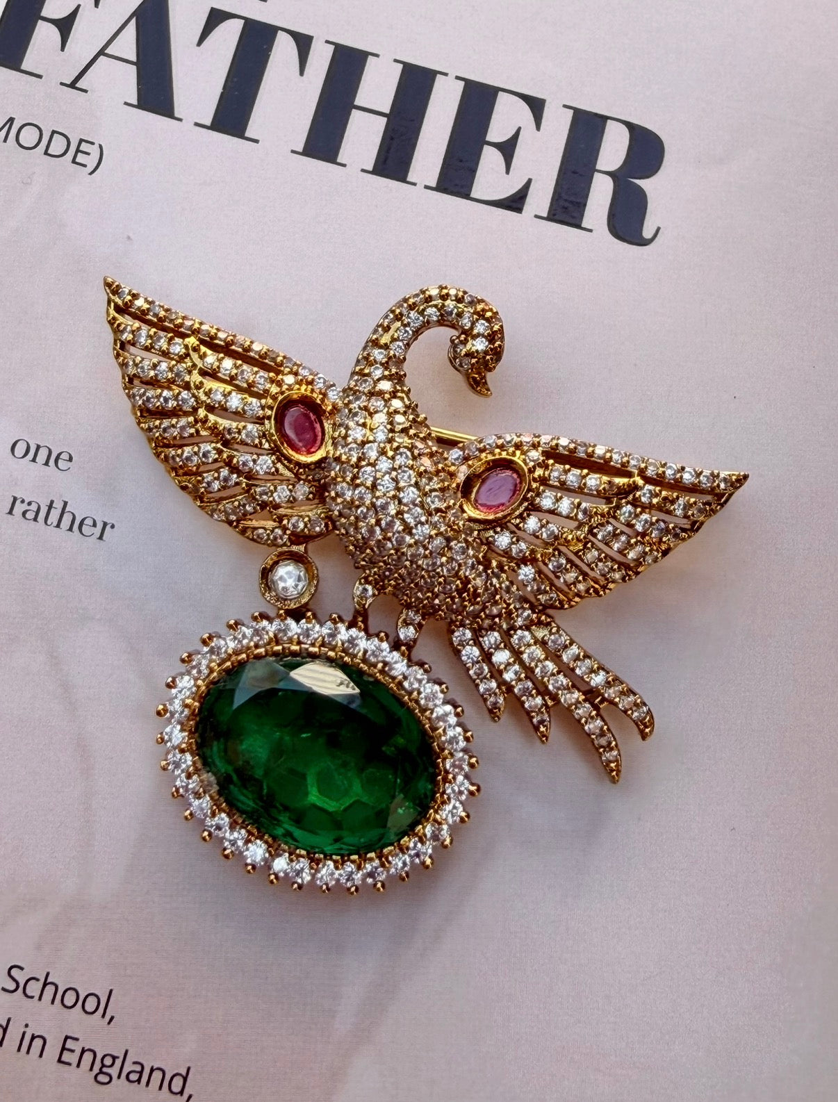 Brija Bird Brooch