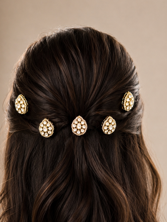 Abhira Hair Pin - Set of 5