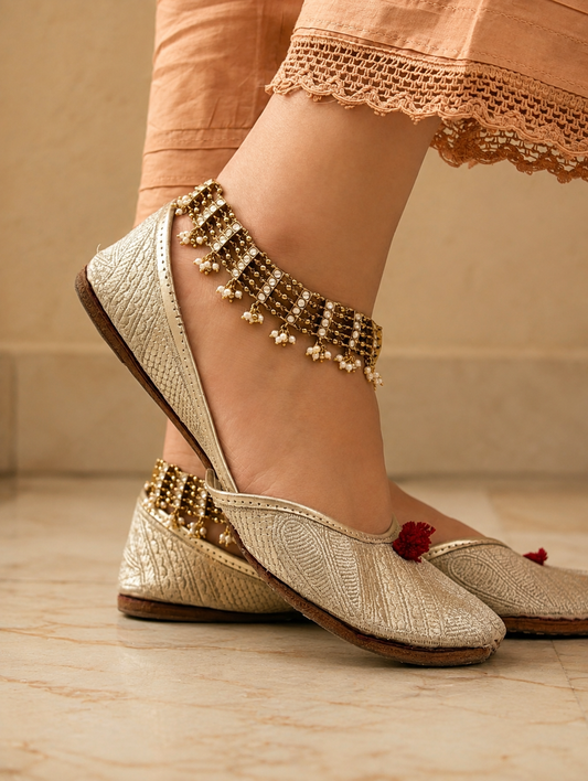 Anjum Kundan Jadau Payal