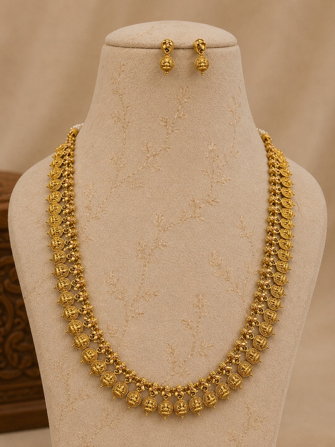 Sreeya Long Coin Necklace Only