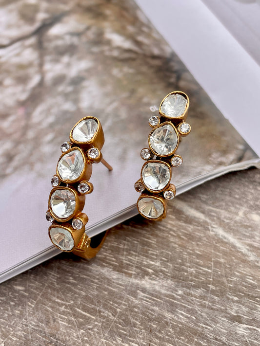 Lira Polki Earrings