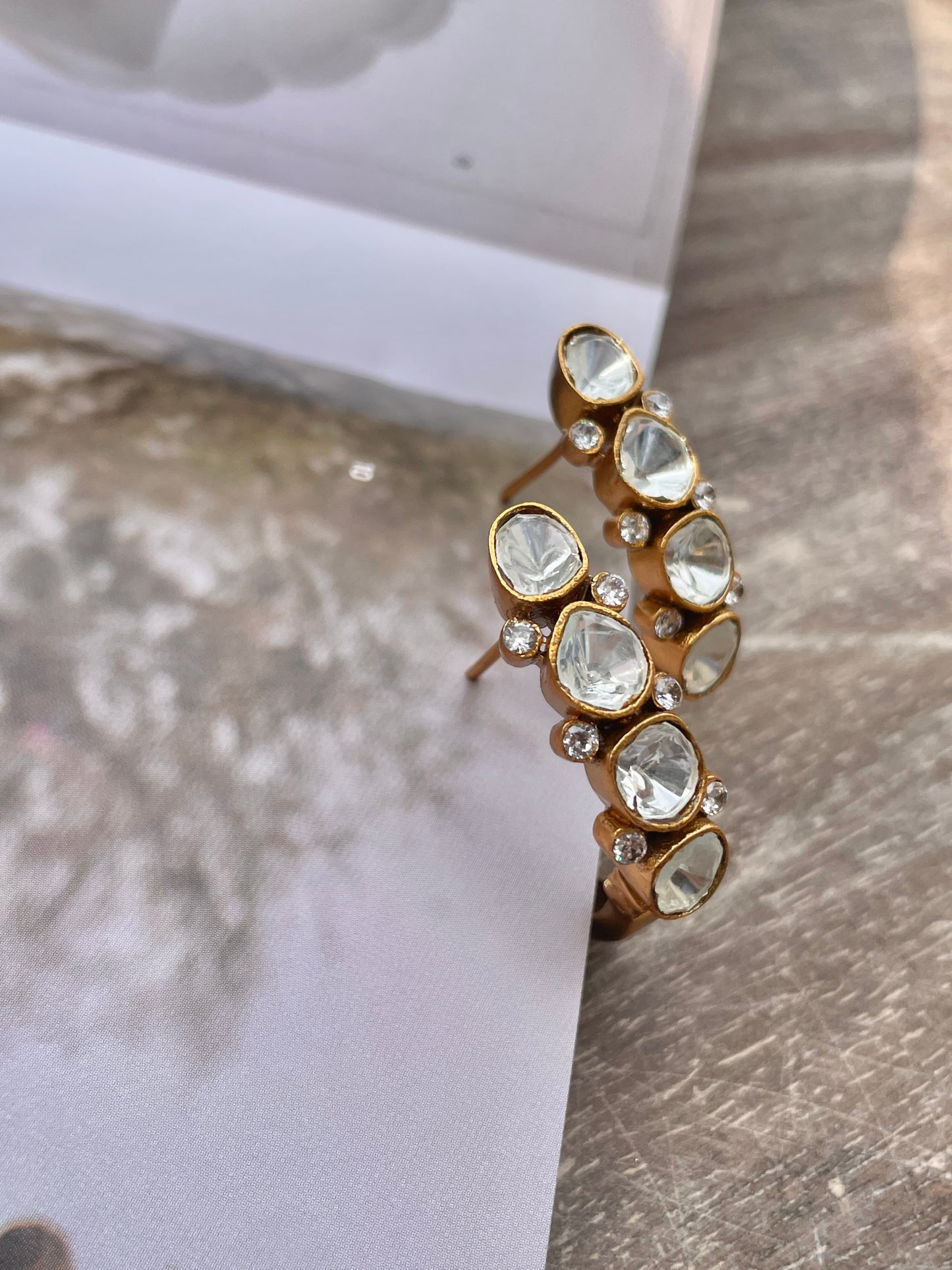 Lira Polki Earrings