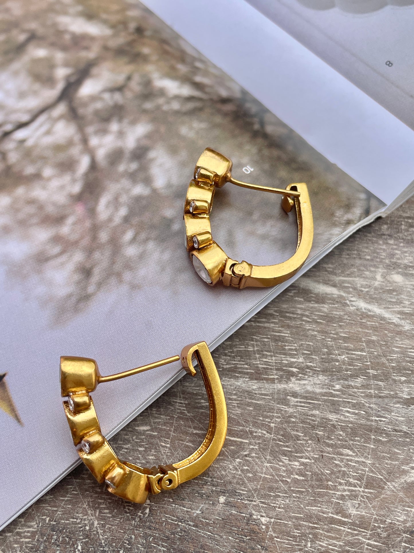 Lira Polki Earrings