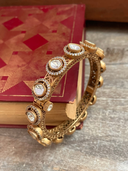 Nalini Polki Bangle ( Single )