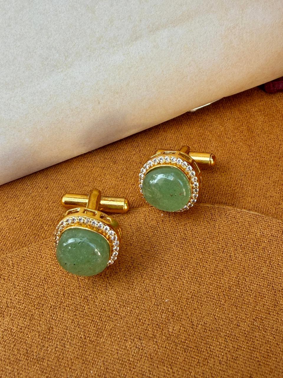 Monarch Round Cuff Links