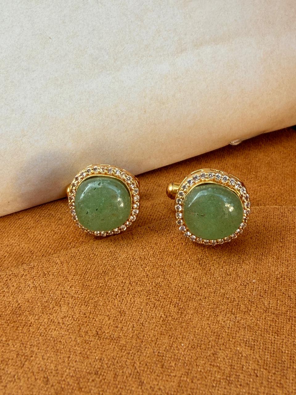 Monarch Round Cuff Links