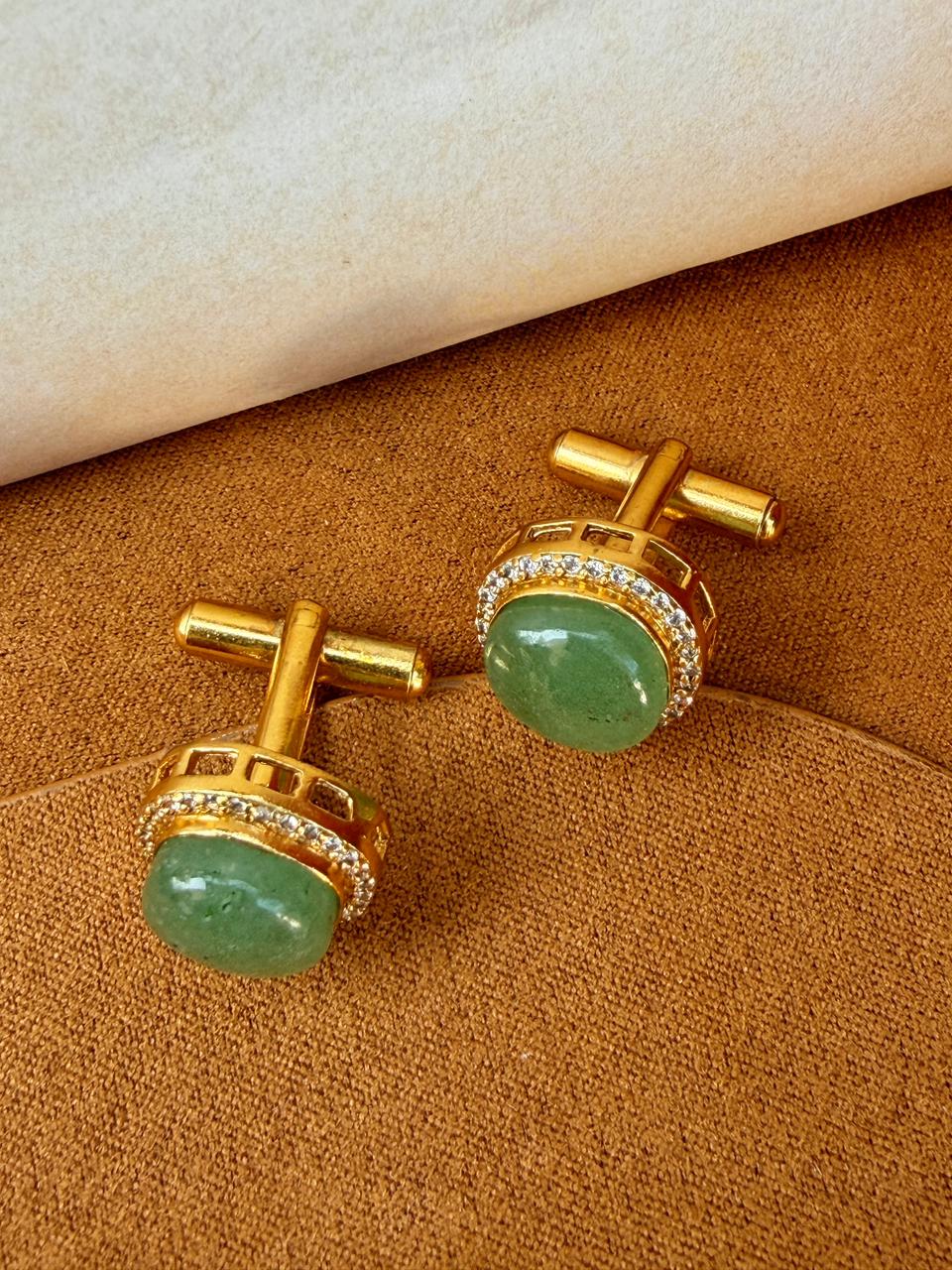 Monarch Round Cuff Links