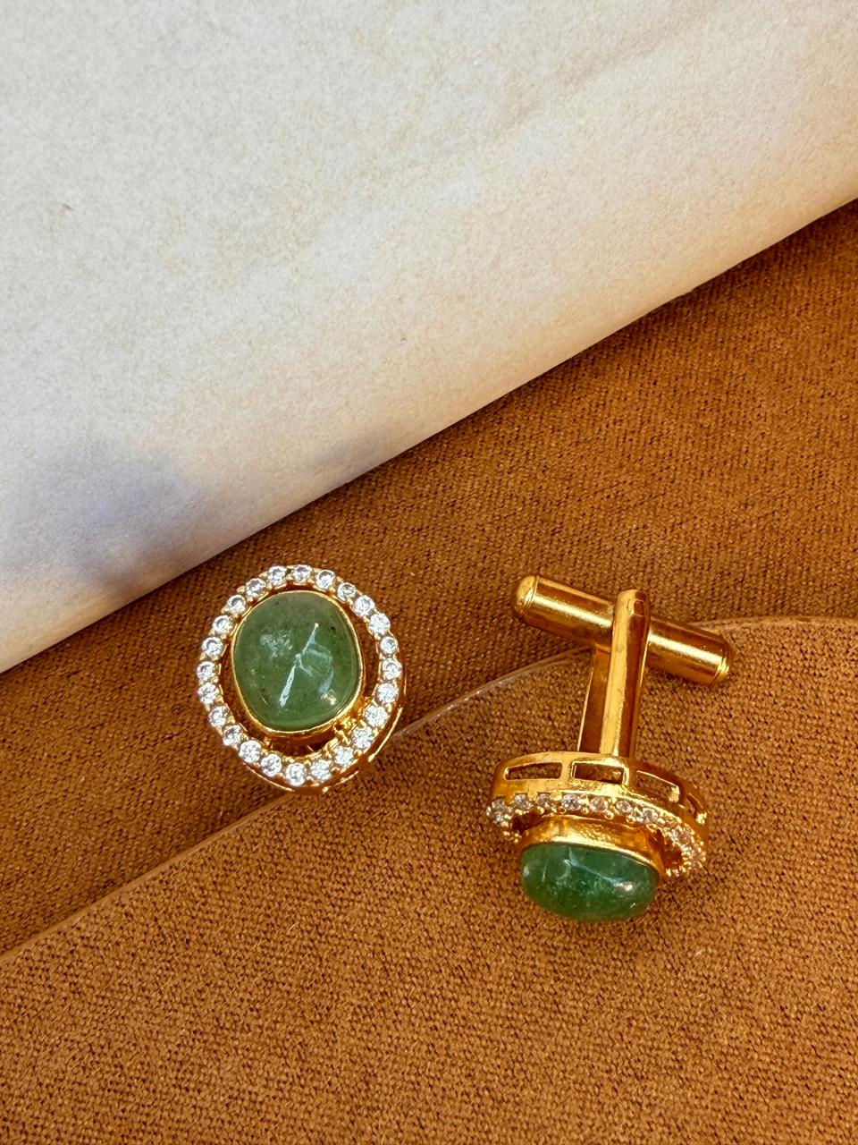 Monarch Halo Organic Cuff Links