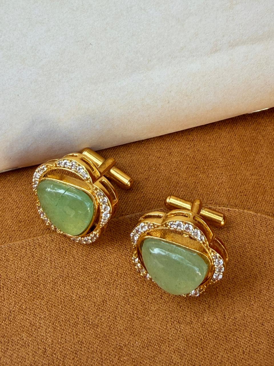 Monarch Floral Cuff Links