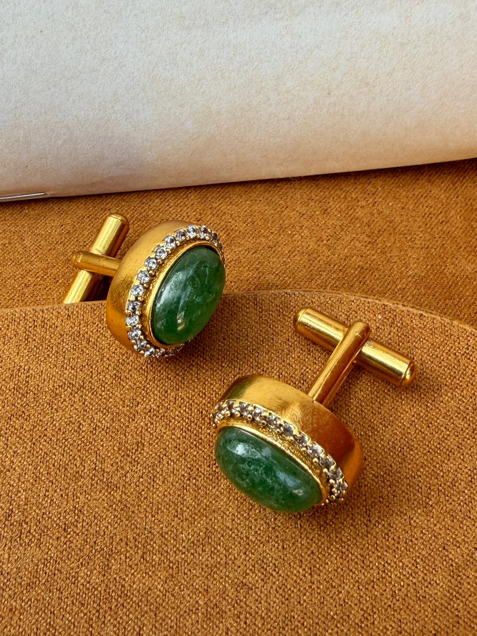 Monarch Oval Cuff Links