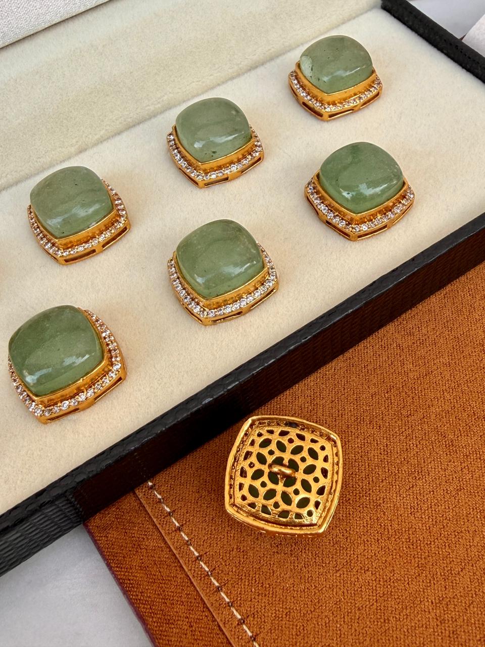 Monarch Kurta Button Set