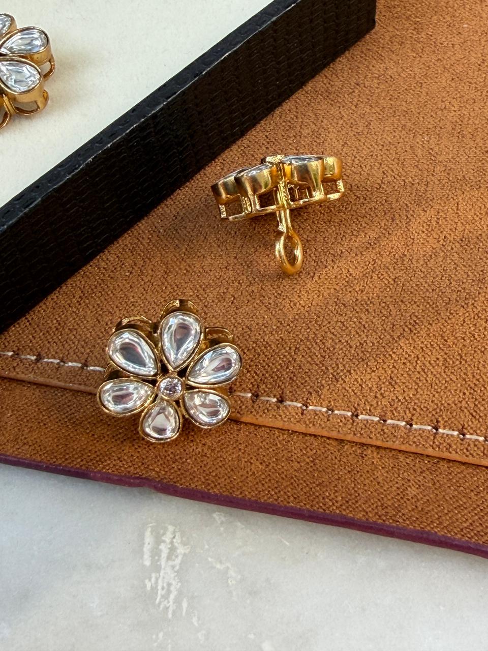 Royal Bloom Kurta Button Set