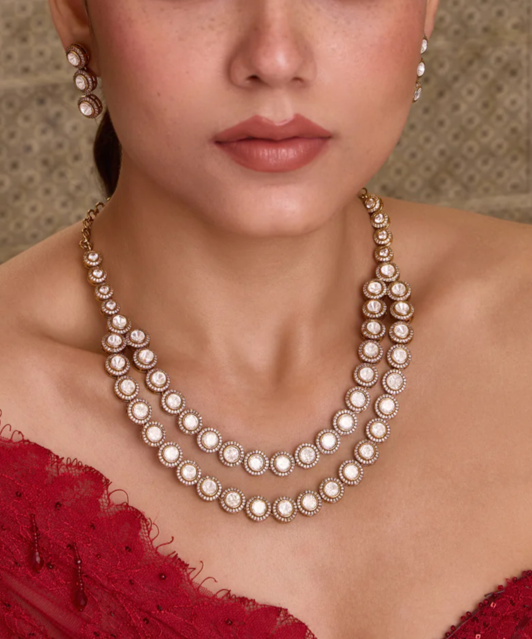 Sheela Polki Layered Necklace