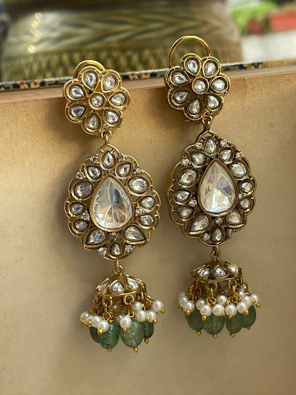 Radha Polki Earrings