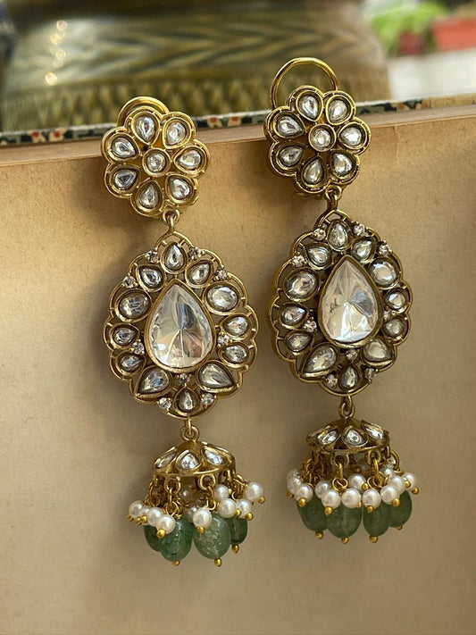 Radha Polki Earrings