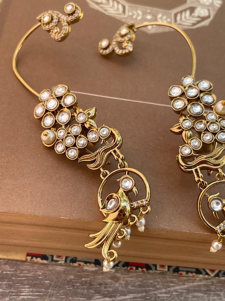 Lalita Polki Ear Cuffs