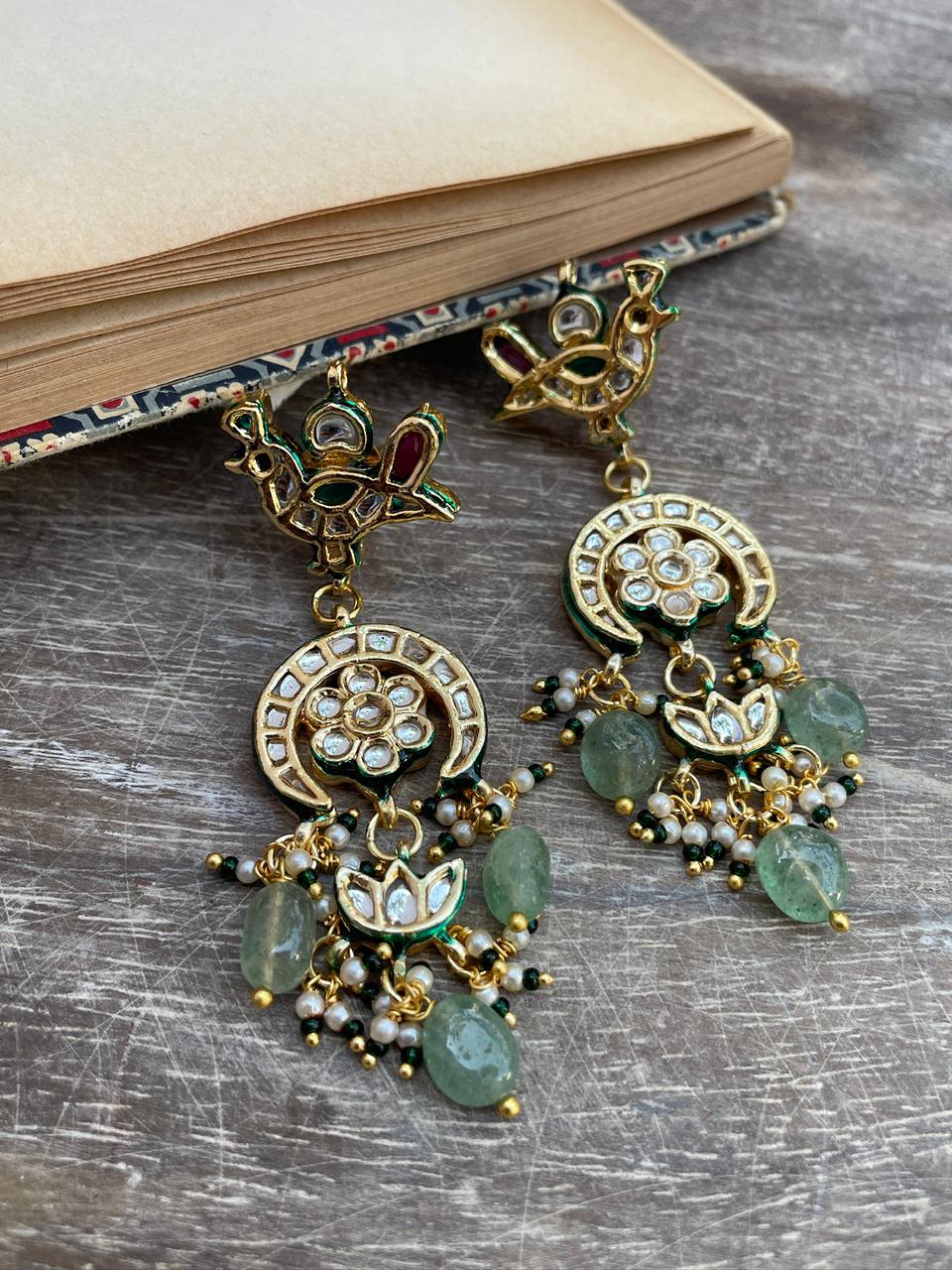 Divya Kundan Earrings