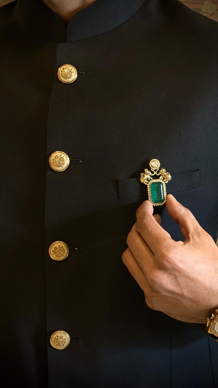 Pre Order-Digvijay Brooch